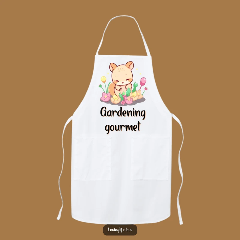 Funny Garden Animal Apron: Whimsical Kitchen Wear for Humorous Gardeners
