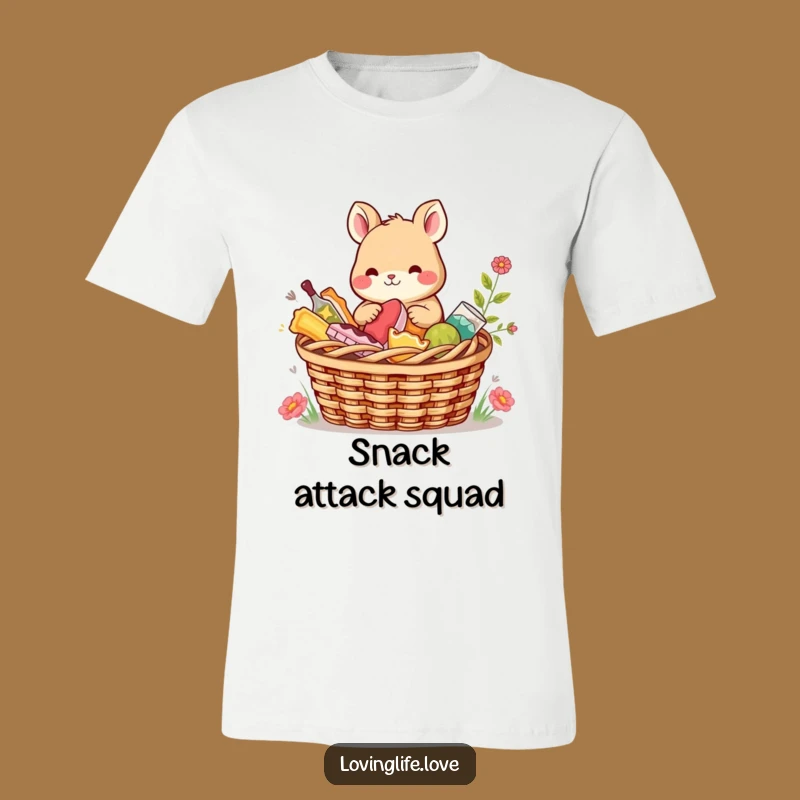 Funny Picnic Animal T-Shirt: Share the Joy Tee, Perfect Humorous Gift